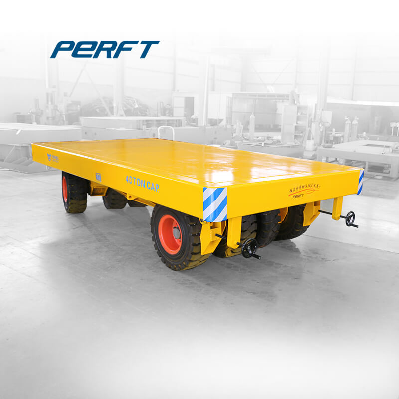 electric flat cart for precise pipe industry 90t-Perfect 